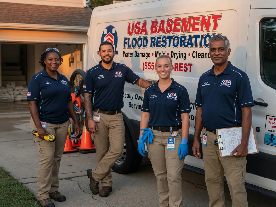 Basement Flood Cleanup company in North English, IA