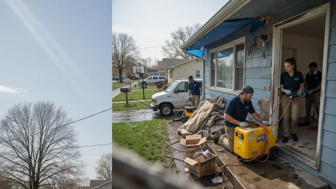 Basement Flood Cleanup in North English, IA near me